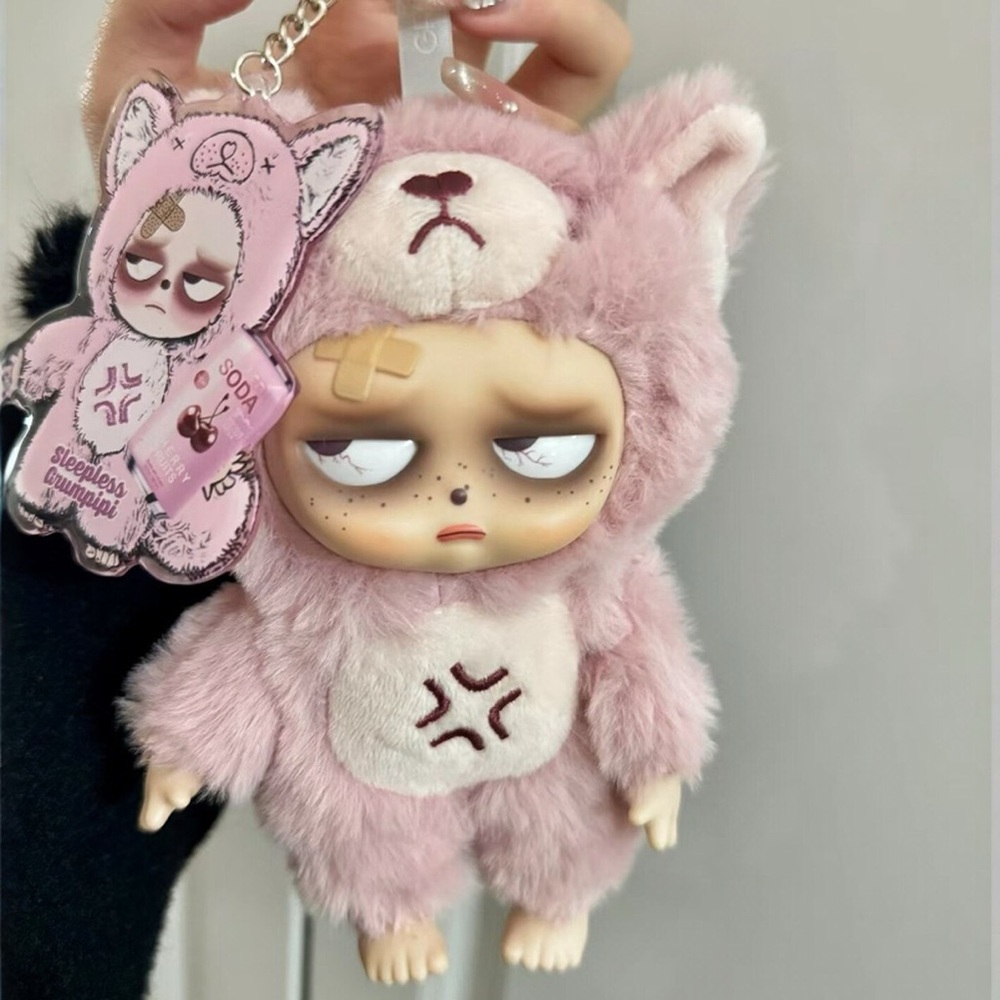 Sleepless Grumpipi Qi Qi Plush Pendant